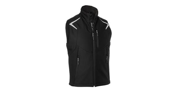 Softshell vest BODYFORCE black size 3XL