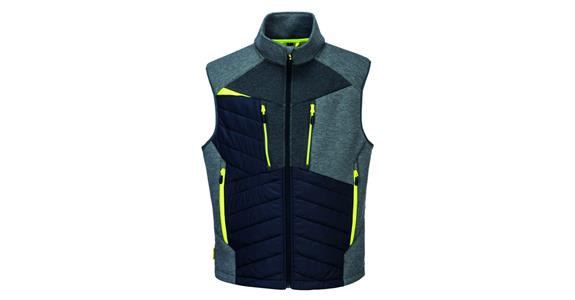Quilted vest DX4 metal grey size 3XL