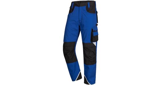 Trousers MOTION TEX PLUS cornflower blue/black size 54