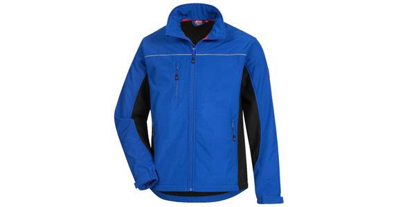 Softshell jacket Motion Tex cornflower blue/black size XL
