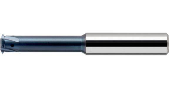 Frez do gwintów, pojed ostrze podprofil 60°, z chłodz wewn, 2,0-3,0 mm, 14,0mm