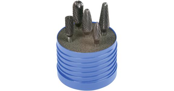 ATORN frezy z węglików spiekanych, 6 mm, TiAlN, 5 elem., szlif 6