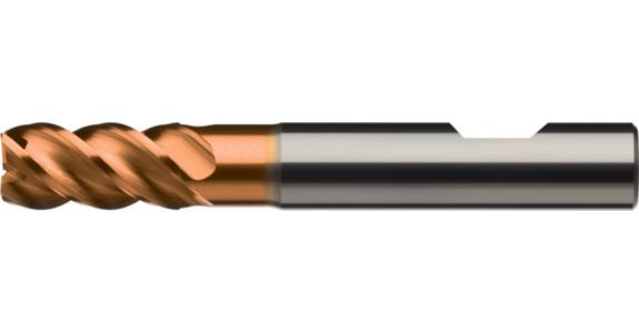 ATORN Frez trzpieniowy VHM T4 HB, 6,0 x 12 x 19 x 57 mm, powlekany