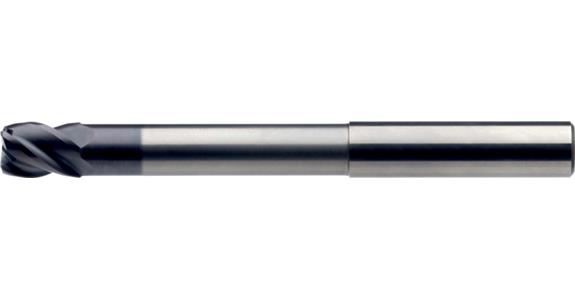ATORN frez torusowy VHM, długi, śr. 16,0x22x85x125 mm r 1,0 mm T=4 RT52