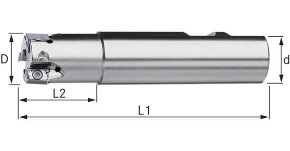 ATORN Frez trzpieniowy, 90 stopni, 32,0 mm T=4