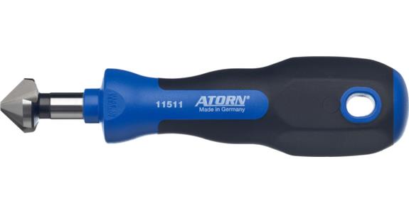 ATORN Ręczne narzędzie do usuwania zadziorów 90 st. HSS T3 15,0 mm