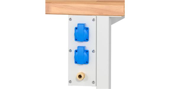 Power block H250XW100XD100mm