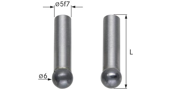 ATORN uniwersalny przyrząd do pomiarów porównawczych z punktami styku wskaźnika z końcówkami kulistymi 6 mm, L=23 mm