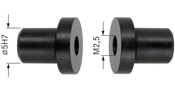 ATORN adapter M2.5 for comparison measuring instrument version 2