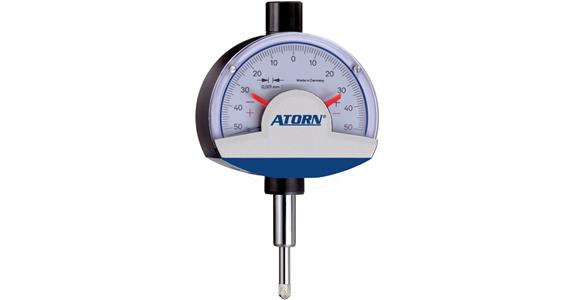 ATORN Czujnik precyz. IP 53, działka elem. 0,001 mm, zakres pomiarowy 0,1 mm