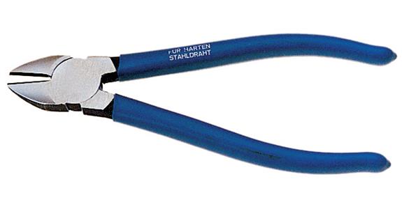 ATORN szczypce do cięcia boczne 130 mm, gł. poler., uchwyty powlekane PVC