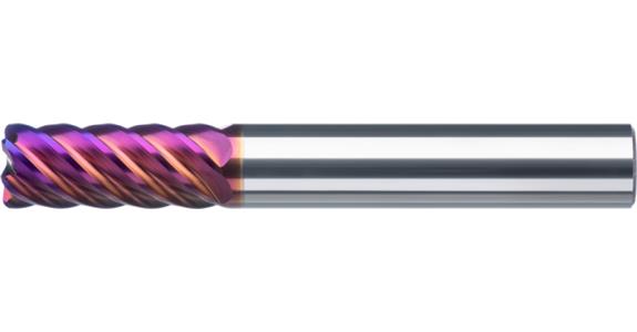ATORN frez wieloostrzowy SC ER TiAlSiN 4x11x57 promień krawędzi 1 mm