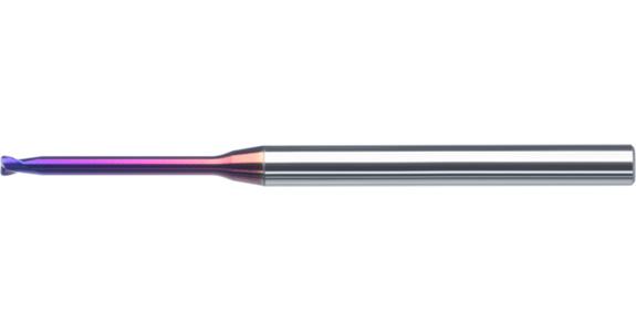 ATORN minifrez torusow SC TiAlSiN 0,8x0,8x50 mm prześwit 0,78x2 mm R 0,1 mm