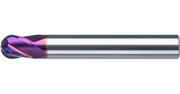 ATORN frez trzpieniowy z końcówką kulistą SC T4, krótki 2x2.5x7x57 mm T=4 HA RockTec PRO