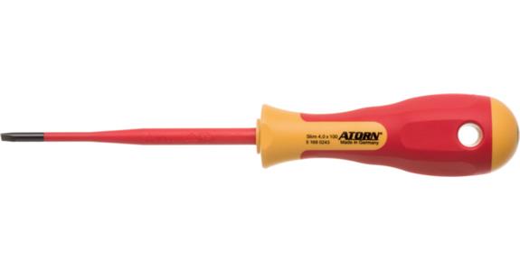ATORN wąski wkrętak płaski VDE 4,0 mm