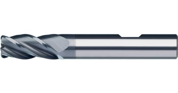 ATORN Mini frez torusowy VHM HPC, Ø 8,0 x 20 x 30 x 64 mm, chwyt HB, r=1 mm