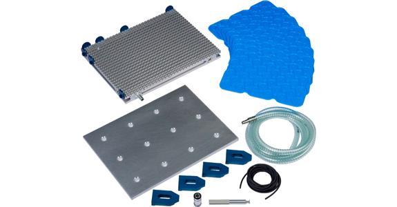 Próżn system zacisk ATORN VAC-MAT zestaw VM1 300x200x32,5, odstęp siatki 12,5 mm