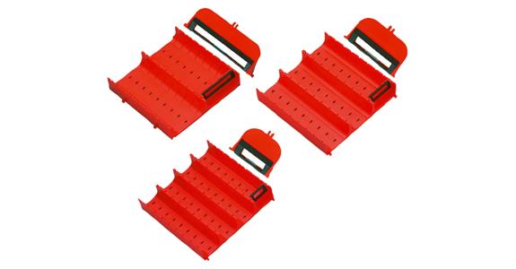 Zestaw przegródek do korytek od wysokości frontu 40 mm, 56 elementów