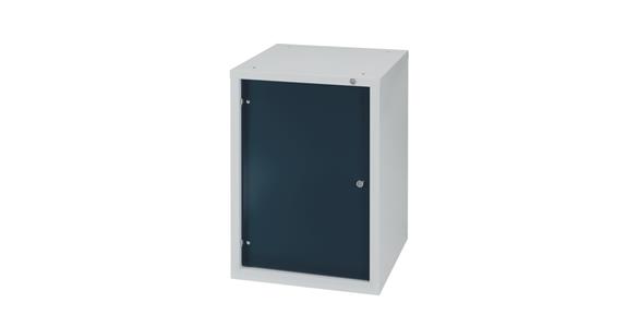 Undercounter cabinet W572XD600XH800 mm 1x door 1x shelf RAL7035/7016