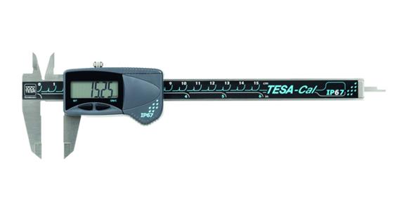 TESA-CAL cyfrowe suwmiarki noniusz. IP67 kątowy pręt głębokościomierz MR 300 mm