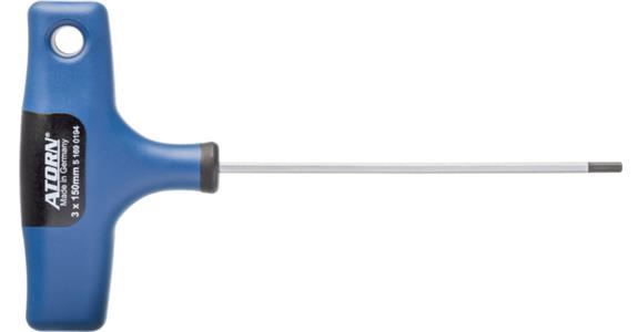 ATORN wkrętak sześciokątny 2K, 4 x 150 mm, uchwyt w kształcie litery T