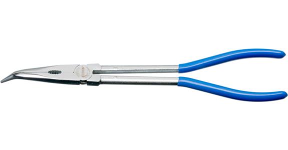 ATORN szczypce półokrągłe DIN 5745, 280 mm, zakrzywione, chromowane