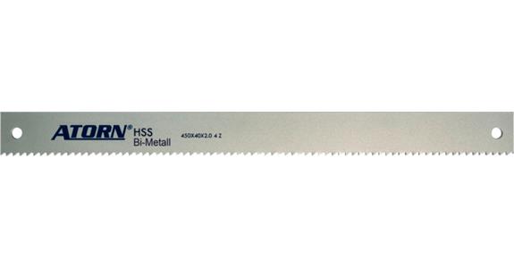 Brzesz. piły masz. ATORN, HSS, bimetal, 400 x 32 x 1,6 mm, 8 zęb. na cal