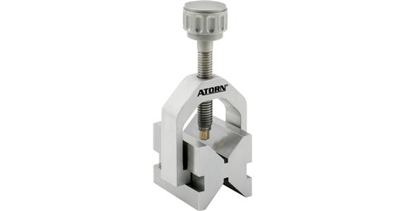 ATORN pryzma 25x20x20 mm z uchwytem zaciskowym ze stali nierdzewnej