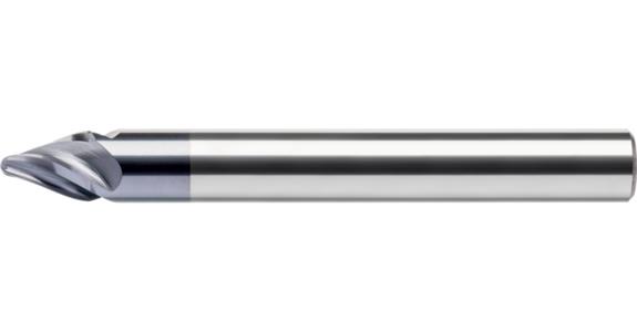Frezy baryłkowe ATORN, dł. 120 mm, średn. trzpienia 16 mm, średn. 2–8 mm, półok.