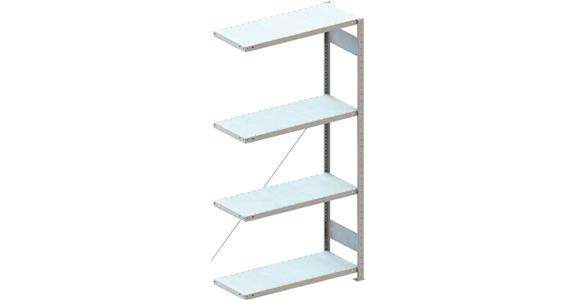 ATORN regał wtykowy, dobudowany DxGxW 1000x400x2000 nośność 115 kg