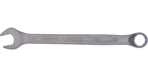 ATORN klucz płasko-oczkowy 15 mm DIN 3113 B