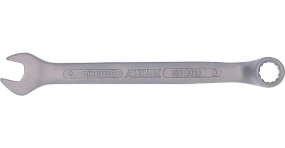 ATORN klucz płasko-oczkowy 8 mm DIN 3113 B