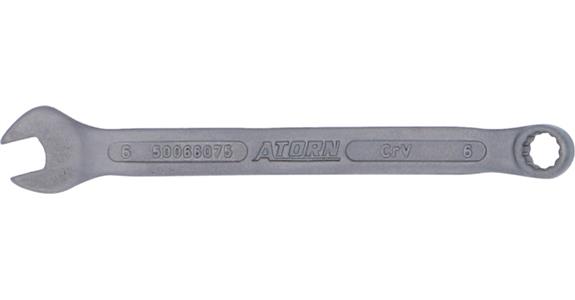 ATORN klucz płasko-oczkowy 6 mm DIN 3113 A