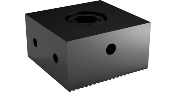 ATORN szczęka stała gładka 72x29 mm M12; z wpustem przesuwnym