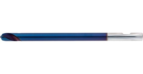 Nawiertak NC, pełnowęglikowy, 142 ° TiAlSiN średnica 2 mm x 75 mm chwyt HA, długi