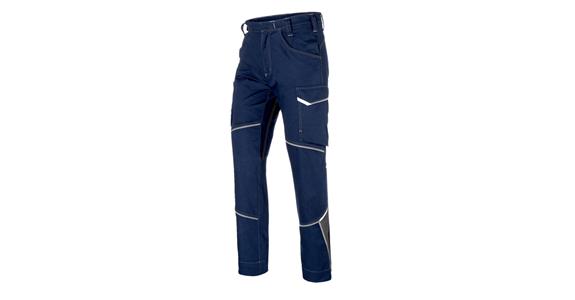 Trousers IconiQ dark blue/anthracite sz. 58