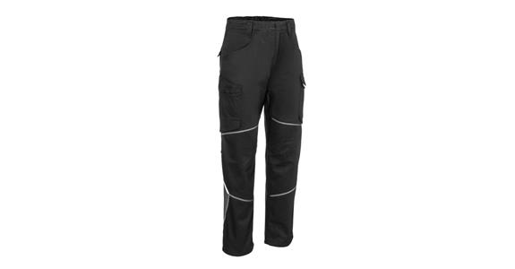 Women's trousers IconiQ black/anthracite sz. 50