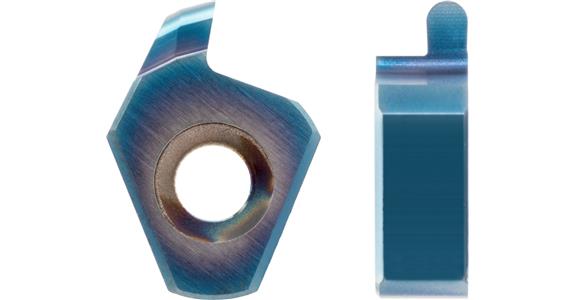 Min. płytka do tocz. ATORN S, rowk.wew. z prom. D min = 13,1mm A10 1,2mm x 0,6mm