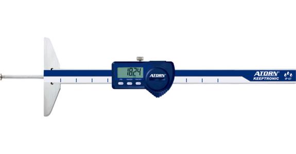 ATORNGłębokościomierze , 100 mm, IP 67, elektroniczne, w etui