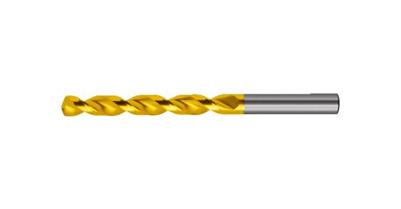 Krótkie wiertło spiralne DIN 338 typ FS HSS-E+TiN, 4,0 mm