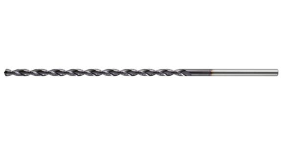 Twist drill bit HSS-E-Co8 AG coat. DIN 1869-1 tip 118° 15xD dia. 2.7x100x150 mm