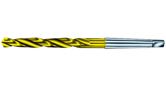 Twist drill bit DIN 345 type N HSS+TiN ground 20 mm