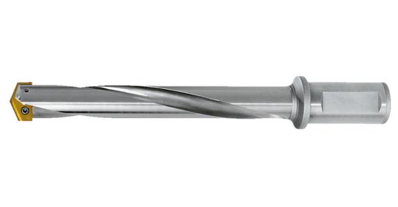 Twist drill bit w/ straight shank, drill. depth 7xdia. drill. range 29.0–35.0 mm