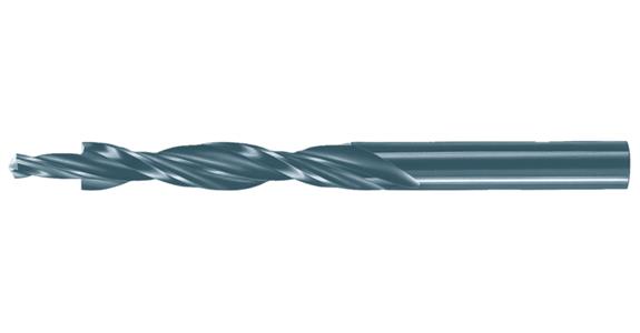 Multi-step drill bit DIN 8376 type N cyl. HSS ground 180° M4, 4.5 x 8 mm