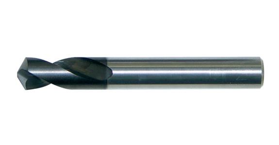 Solid carbide NC spotting drill tip angle 120° solid carbide + TiAlN 10 mm