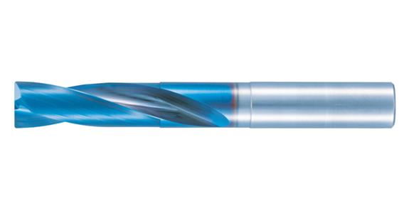 SC flat drill bit 180° AQUA Drill EX Flat 2xD corner radius 0.4 mm dia. 9.5 mm
