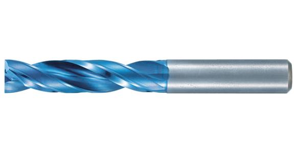 SC flat drill bit 180° AQUA DRILL EX Flat 3xD with cooling channel dia. 9.1 mm