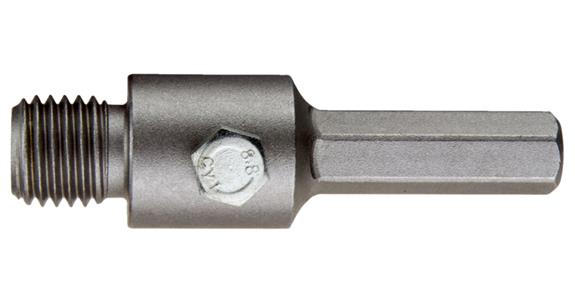 Drive arbor hexagon shank AF 12 mounting thread M16