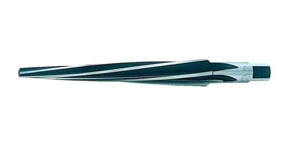 Taper reamer 1:10 cyl. spiral-fluted HSS 10 x 25 mm
