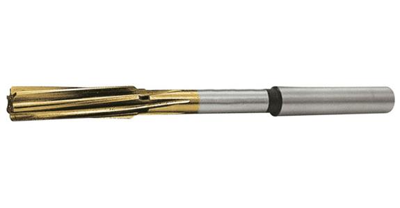 Machine reamer DIN 212 cyl. spiral-fluted HSS-E TiN 4 mm